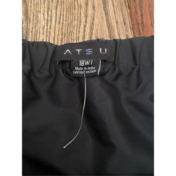 Anthropologie- Sequined Bow-Tie Mini Dress size 18w - Picture 8 of 11